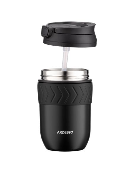 Термокружка Ardesto AR2640BT, 0,4л, Чёрный