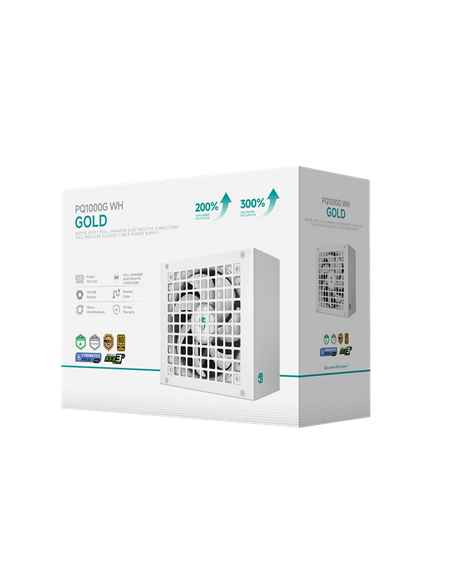 Блок питания для компьютеров Deepcool GamerStorm PQ1000G WH, 1000Вт, ATX, Полностью модульный