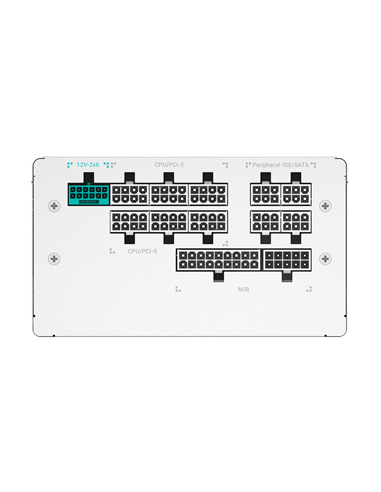 Sursă Alimentare PC Deepcool GamerStorm PQ1000G WH, 1000W, ATX, Complet modular