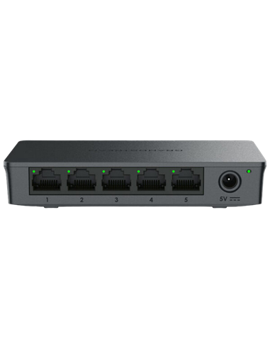 Switch de rețea Grandstream GWN7700, 5x 10/100/1000 Mbps