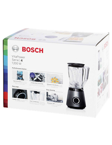 Blender staționar Bosch MMB6141S, Argintiu