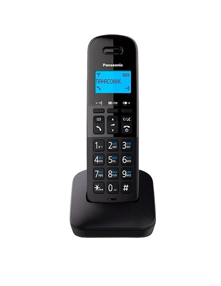 Telefon DECT Panasonic KX-TGB610UAB, Negru Telefon DECT Panasonic KX-TGB610UAB, Negru