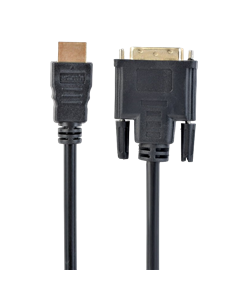 Cablu Video Cablexpert CC-HDMI-DVI-15, HDMI (M) - DVI-I (M), 4,5m, Negru