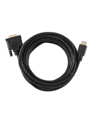Cablu Video Cablexpert CC-HDMI-DVI-15, HDMI (M) - DVI-I (M), 4,5m, Negru