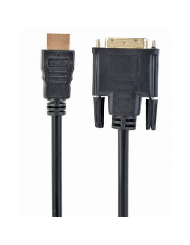 Cablu Video Cablexpert CC-HDMI-DVI-15, HDMI (M) - DVI-I (M), 4,5m, Negru