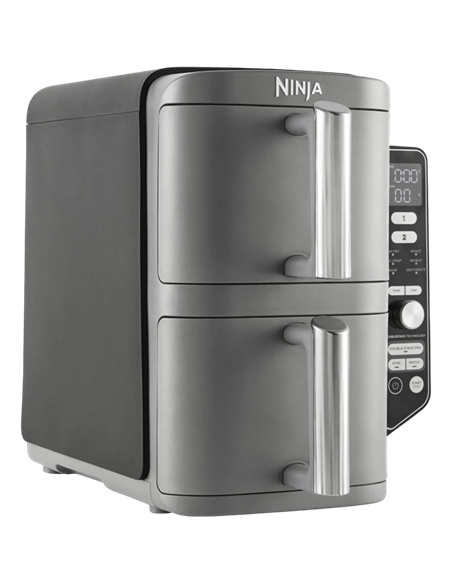 Friteuză cu aer cald Ninja Double Stack XL SL400EUWH, Alb Friteuză cu aer cald Ninja Double Stack XL SL400EUWH, Alb