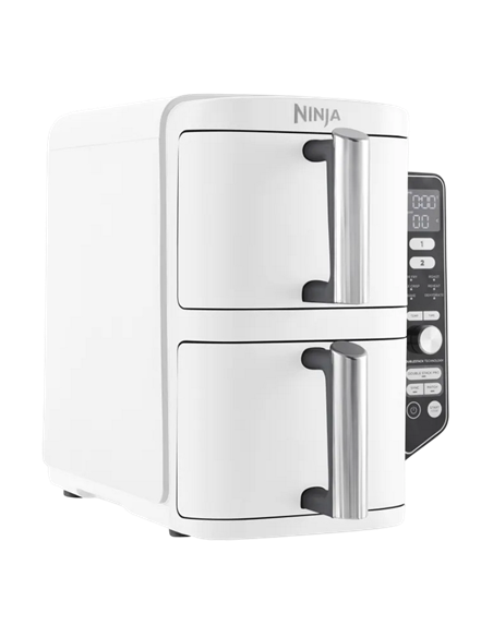 Friteuză cu aer cald Ninja Double Stack XL SL400EUWH, Alb Friteuză cu aer cald Ninja Double Stack XL SL400EUWH, Alb
