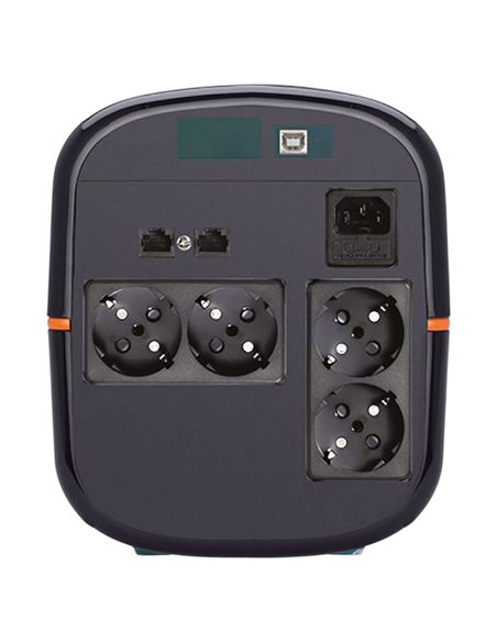 UPS Tuncmatik Digitech Pro 1000VA/600W Line-interactive, LCD Panell, AVR, USB-B, RJ45, 4xSchuko UPS Tuncmatik Digitech Pro 1000VA/600W Line-interactive, LCD Panell, AVR, USB-B, RJ45, 4xSchuko