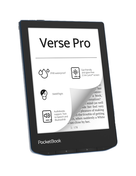 eBook Reader PocketBook Verse PRO 634, Azur eBook Reader PocketBook Verse PRO 634, Azur