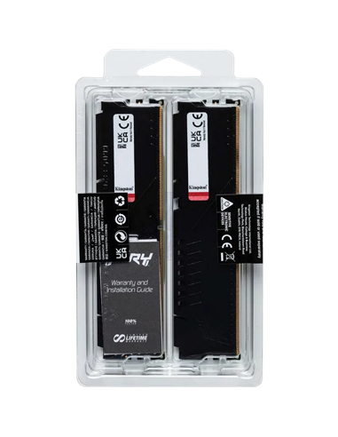 Оперативная память Kingston FURY Beast, DDR5 SDRAM, 6000 МГц, 32 Гб, KF560C30BBEK2-32