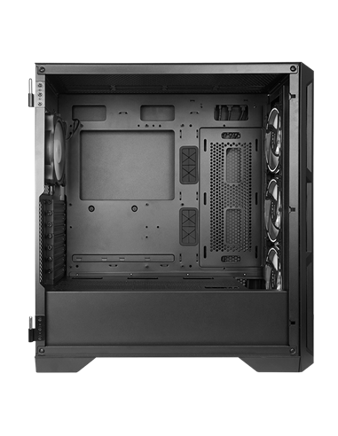 Carcasă PC Chieftec GA-01B-TG-OP, Midi-Tower, Fără PSU, Negru