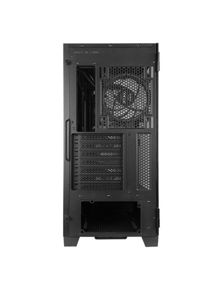 Компьютерный корпус Chieftec GA-01B-TG-OP, Midi-Tower, Без блока питания, Чёрный