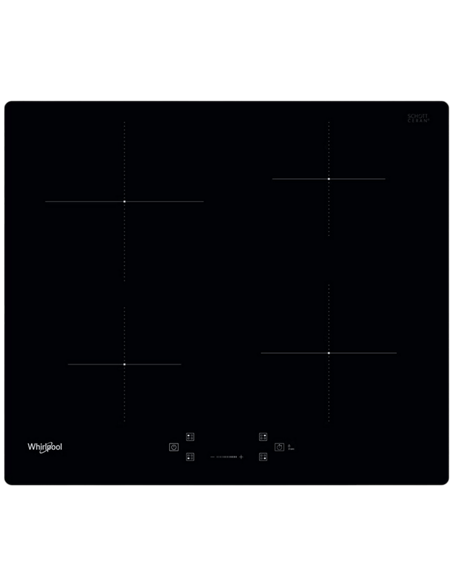 Plită cu inducție Whirlpool WS QS460 NE, Negru