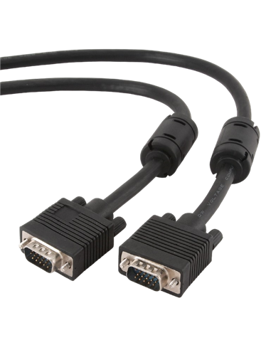 Cablu Video Cablexpert CC-PPVGA-15M-B, VGA D-Sub (M) - VGA D-Sub (M), 15m, Negru