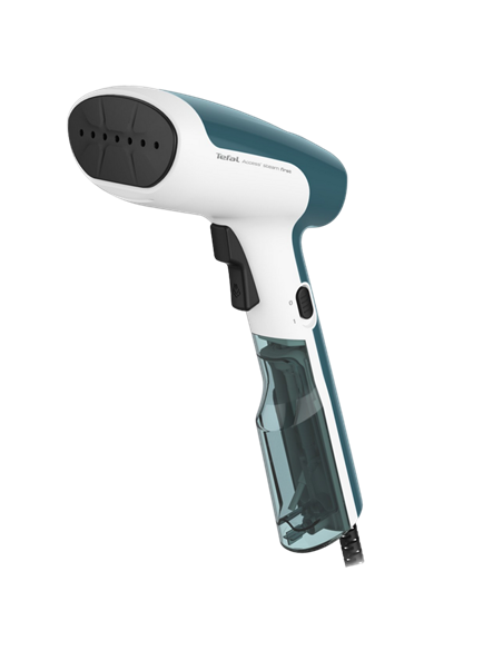 Aparat de călcat vertical cu aburi Tefal DT6131E0, Alb | Turcoaz