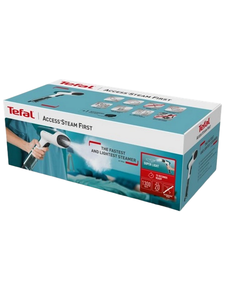 Ручной отпариватель Tefal DT6131E0, Белый | Бирюзовый