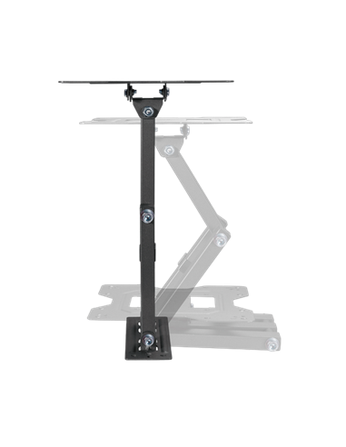 Настенное крепление для телевизора KIVI MOTION-223, Чёрный