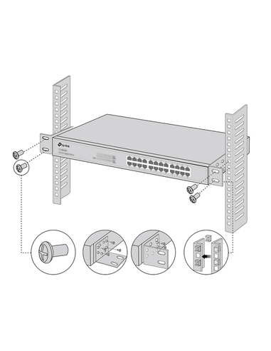 Kit de montare pe rack TP-Link RackMount Kit-13