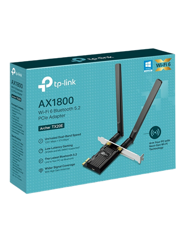 Adaptor PCle TP-LINK Archer TX20E, PCI-E