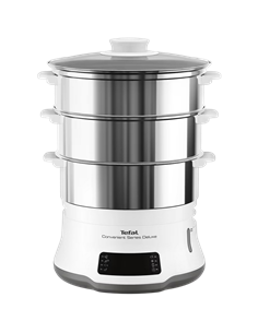 Aparat de gătit cu aburi Tefal VC502D10, Alb