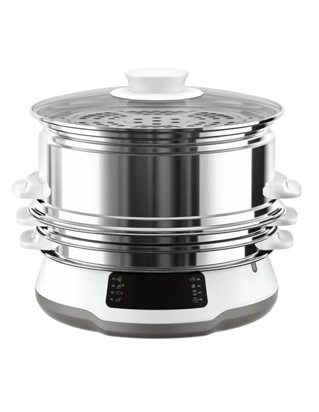 Aparat de gătit cu aburi Tefal VC502D10, Alb