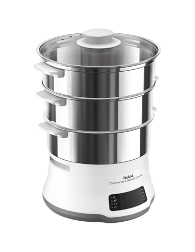 Aparat de gătit cu aburi Tefal VC502D10, Alb
