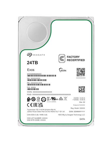 Unitate HDD Seagate Exos, 3.5", 24 TB ST24000NM000C-FR