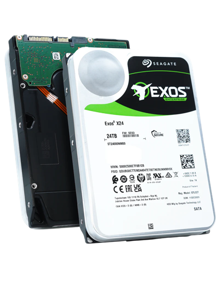 Unitate HDD Seagate Exos, 3.5", 24 TB ST24000NM000C-FR