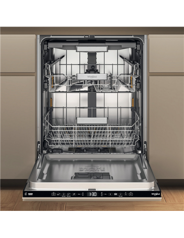 Mașină de spălat vase Whirlpool W7I HT40 T, Negru