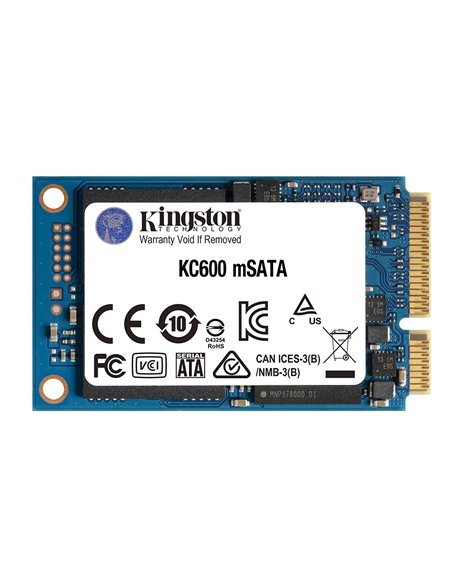 Накопитель SSD Kingston KC600, 512Гб, SKC600MS/512G
