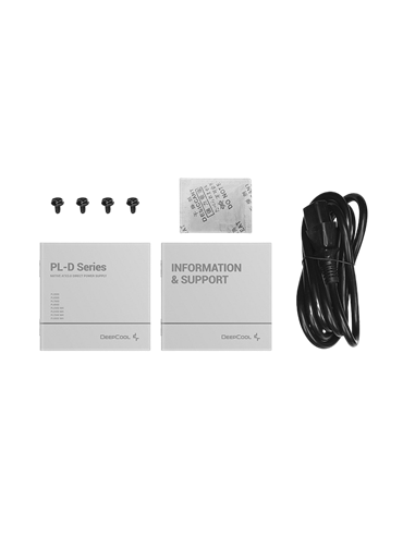 Блок питания для компьютеров Deepcool PL750D, 750Вт, ATX, Немодульный