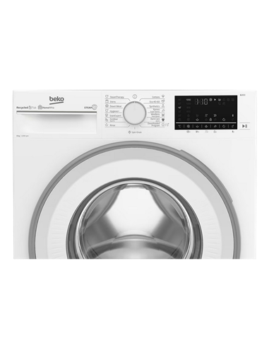 Стиральная машина Beko B3WFU49215WW, 9кг, Белый