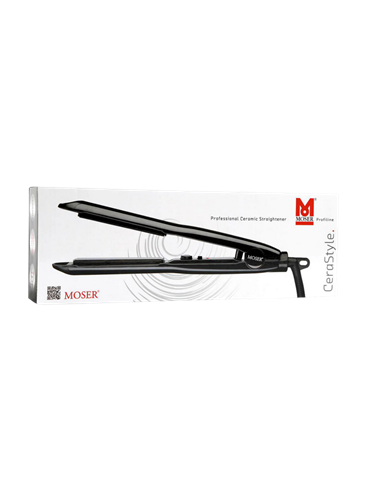Placă de îndreptat părul Moser Cera Style 4417-0050, Negru