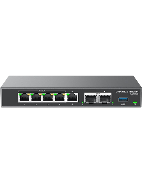Router VPN Grandstream GCC6010, Negru