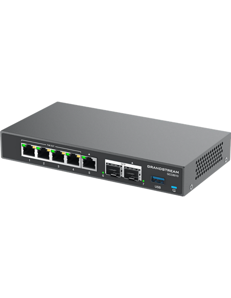 Router VPN Grandstream GCC6010, Negru