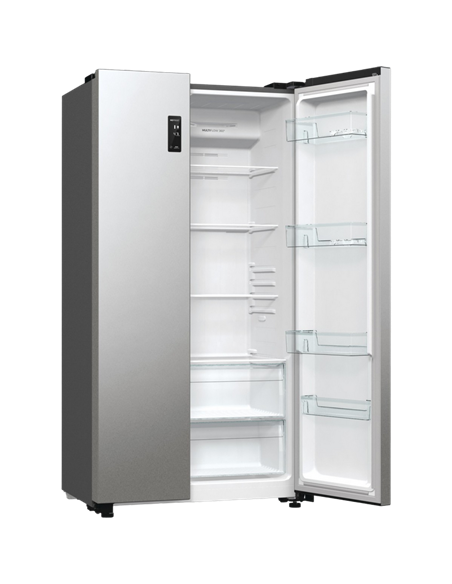 Холодильник Gorenje NRR9185EAXL, Нержавеющая сталь