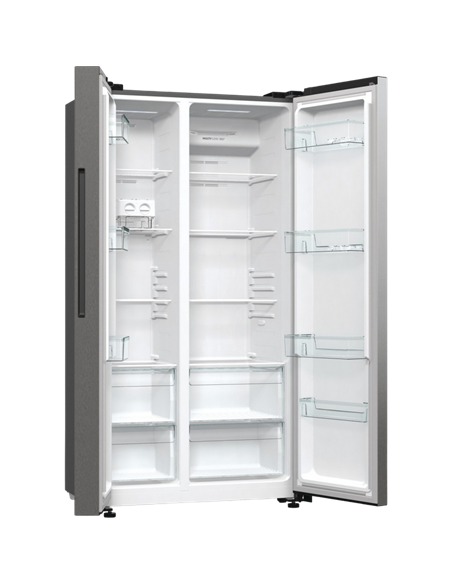 Холодильник Gorenje NRR9185EAXL, Нержавеющая сталь