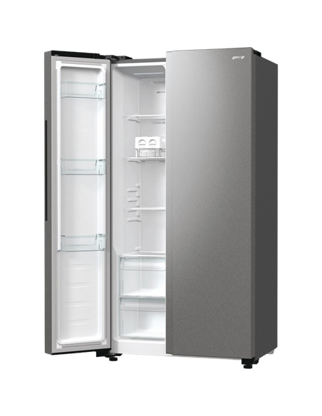Frigider Gorenje NRR9185EAXL, Oțel inoxidabil