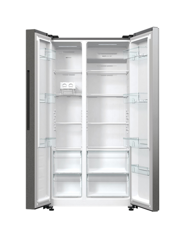 Холодильник Gorenje NRR9185EAXL, Нержавеющая сталь