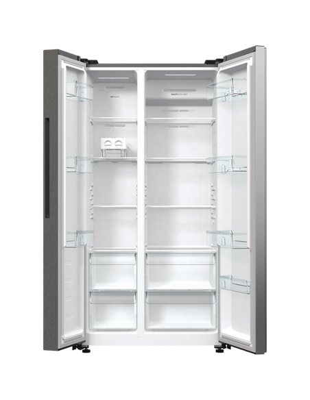 Frigider Gorenje NRR9185EAXL, Oțel inoxidabil