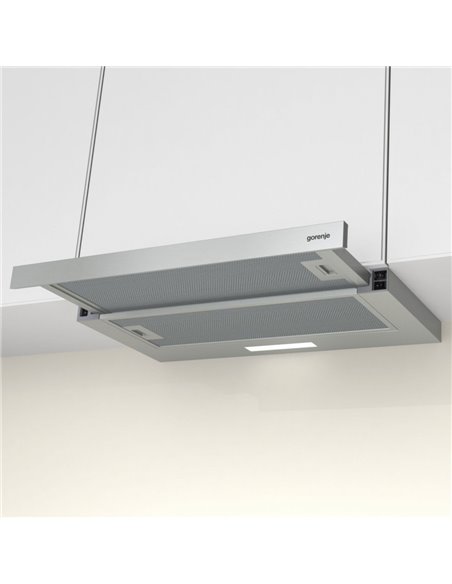 Встраиваемая Вытяжка Gorenje TH 60 E 3X, Нержавеющая сталь