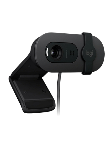 Cameră Web Logitech BRIO 105, Full-HD 1080P, Negru