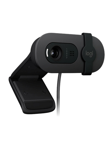 Cameră Web Logitech BRIO 105, Full-HD 1080P, Negru