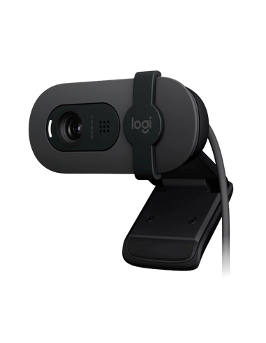 Веб-камера Logitech BRIO 105, Full-HD 1080P, Чёрный
