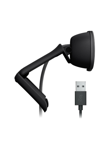 Веб-камера Logitech BRIO 105, Full-HD 1080P, Чёрный