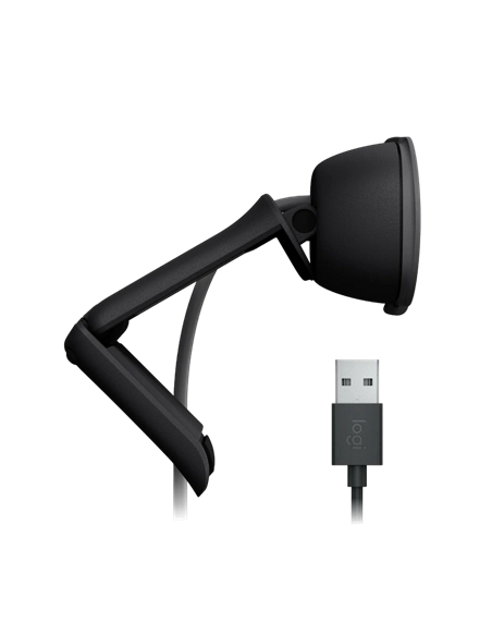 Веб-камера Logitech BRIO 105, Full-HD 1080P, Чёрный