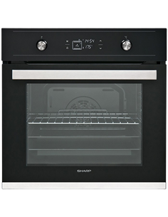 Электрический духовой шкаф Sharp K60V19BQMEU, Чёрный
