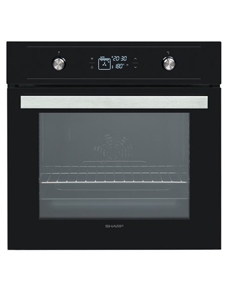 Электрический духовой шкаф Sharp K60V19BQMEU, Чёрный