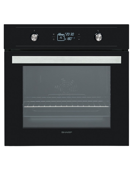 Электрический духовой шкаф Sharp K60V19BQMEU, Чёрный
