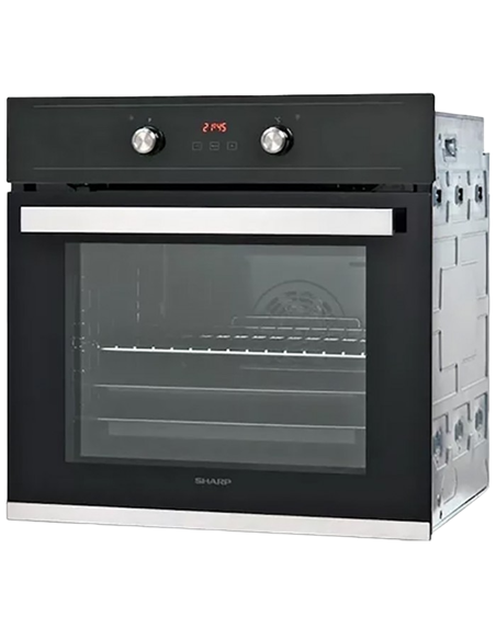 Электрический духовой шкаф Sharp K60V19BQMEU, Чёрный